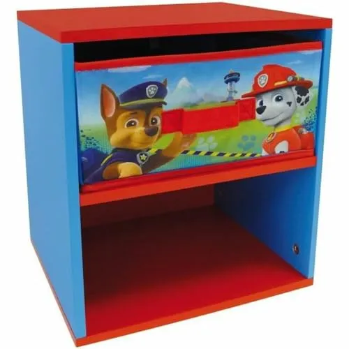 Fun House Paw Patrol Nachttisch mit Schublade in blau von Fun House