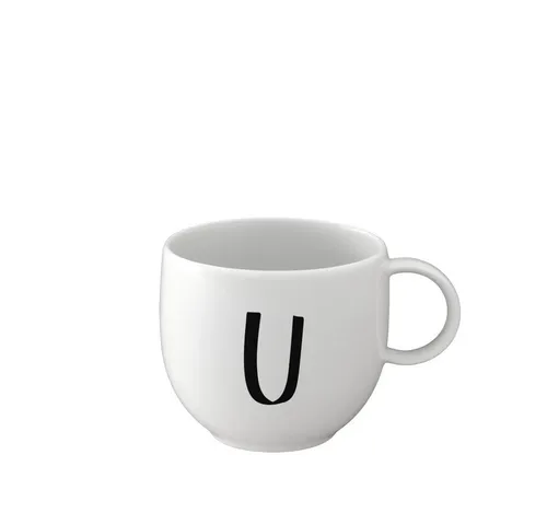 like. by Villeroy & Boch Tasse Letters Henkelbecher, Porzellan