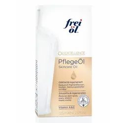Frei öl Pflegeöl - Ganzkörperpflege für trockene Haut, reduziert Narben und Dehnungsstreifen, zieht schnell ein und duftet beruhigend nach Lavendel.