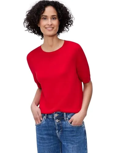 Street One Damen Kurzarm Pullover mit Rundhals von Street One