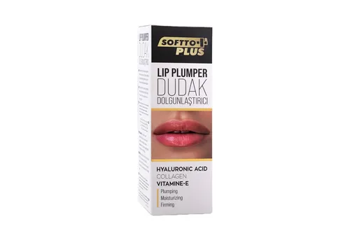 Softto Plus Lippenbalsam Softto+Plus Lip Plumper - Hyaluronic ACID, Collegen Vitamin-E