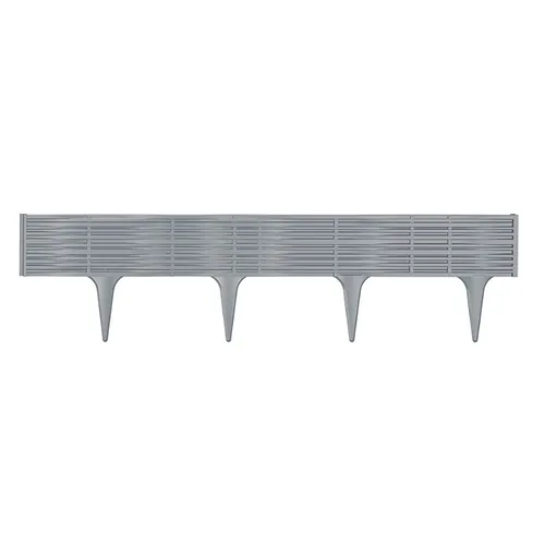 Palisade Beeteinfassung Beetumrandung Rasenkante Gartenpalisade Beetzaun L 3,9 m