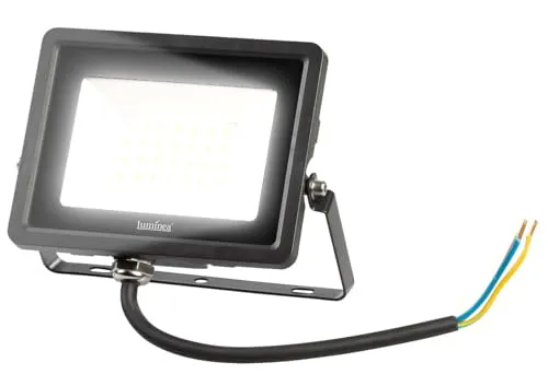 Luminea LED Arbeitsleuchte: Mini-LED-Fluter, 20 W, 2.000 lm, IP65, 4.000 K, tageslichtweiß (Strahler Außenbeleuchtung, Strahler tageslichtweiß, wasserdicht)