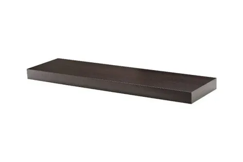 Dolle Regalboden Big Boy 115 x 25 cm - mocca - Zubehör für Möbel: Stabiler Regalboden mit 50 mm Stärke, ideal für schwere Gegenstände und stilvolle Einrichtung.