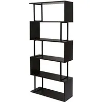 Berlinlodge Bücherregal Dunkelbraun – Stilvolles Design für Ihr Zuhause - Das Berlinlodge Bücherregal aus robustem Holzwerkstoff bietet vielseitigen Stauraum und setzt moderne Akzente. Ideal für Bücher, Pflanzen und mehr – perfekt für jedes Wohnambiente!