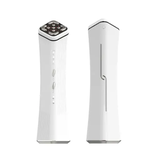 Cool-i ® RF & EMS Gesichtspflegegerät mit Lichttherapie - Multifunktionales Toninggerät für das Gesicht mit 4-Pol-RF und EMS-Technologie zur Hautstraffung und Faltenreduktion. 3 Lichttherapie-Modi und ein intelligenter Sensor sorgen für eine effektive und sichere Anwendung.