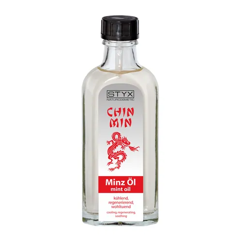 STYX Chin Min Minzöl 100ml - Arzneimittel für Wohlbefinden und Widerstandskraft, ideal bei sportlichen Aktivitäten und zur Linderung von Kopfschmerzen.