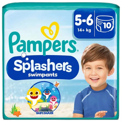 Pampers Splashers Gr. 5-6 10 Stück, Tragepack von Pampers