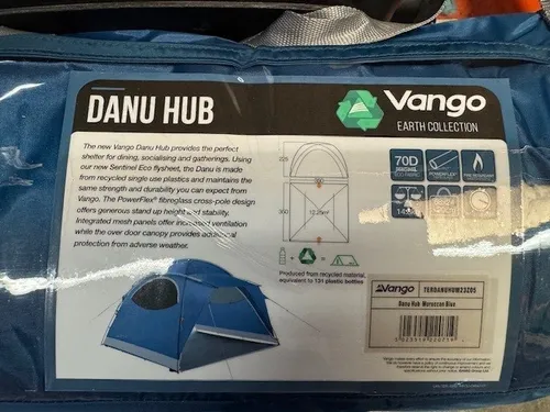 Vango Danu Hub Zelt für 4 Personen, 350x350cm von Vango