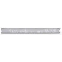 Bestlivings Zugluftstopper Mit Spruch 95 cm x 12 cm Grau Spruch 2