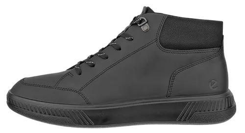 ECCO Schnürboots Herren Gr. 43, schwarz - Klassische Wanderschuhe aus hochwertigem Nubukleder mit softer Schaftrandpolsterung für optimalen Komfort und Unterstützung bei jedem Schritt.