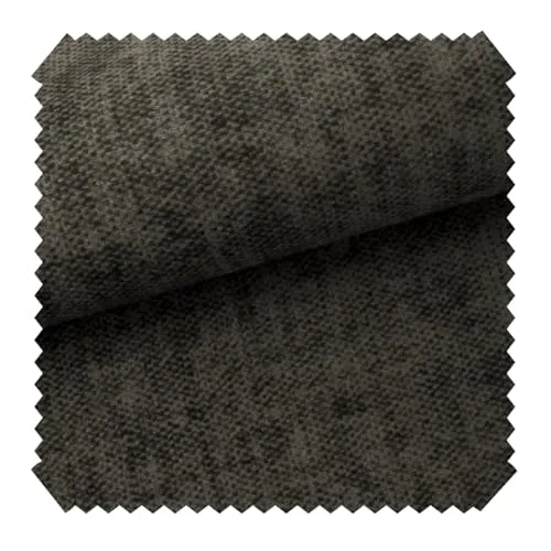 novely® Marlow - Marmorierter Velours Möbelstoff - Samtweicher und Robuster Polsterstoff - Pflegeleichte Meterware 1lfm | Farbe: 12 Graphitgrau