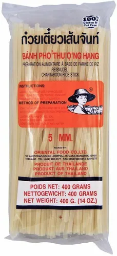 [ 400g ] FARMER 5mm Reisnudeln, Straight, Banh Pho / Bandnudeln
