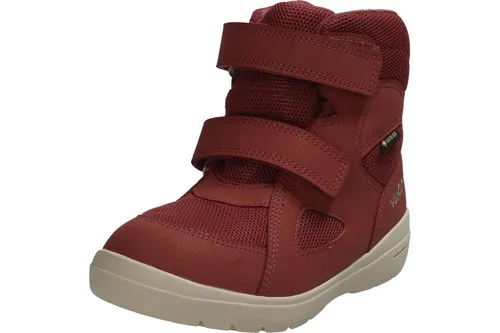 Viking Unisex Kinder Fun Warm Gtx 2v Snow Boot, Dunkelrosa, 32 EU - Wasserdichter Kinder Schneestiefel mit GORE-TEX, ideal für kalte Tage. Die extra warme Innensohle und der praktische Klettverschluss sorgen für hohen Tragekomfort und einfaches An- und Ausziehen.