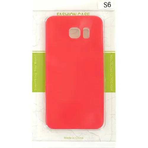 Fashion Case Silicone Case Fashion for Samsung S6 Red (Samsung Galaxy S6) (25459072)