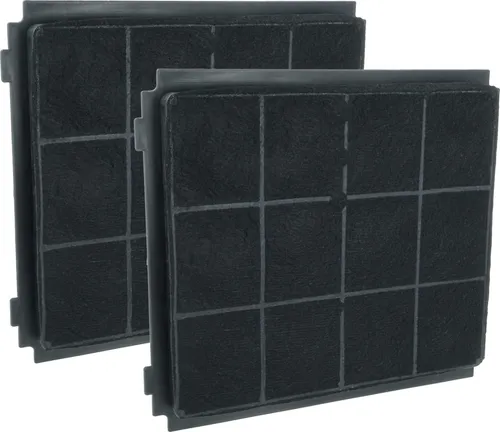 vhbw 2x Aktivkohlefilter kompatibel mit Airforce BLACK PEARL M4050 H90WH2 F89A 90 X/WH TSL3 Dunstabzugshaube