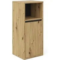 Vicco Midischrank Viola, Goldkraft Eiche/Anthrazit - Stylischer Midischrank für Ihr Badezimmer, bietet viel Stauraum und harmoniert perfekt mit anderen Viola-Artikeln. Verwandeln Sie Ihr Bad in eine Oase der Entspannung!