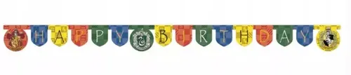 Banner Harry Potter Hogwarts Houses - Happy Birthd Godan 5201184933718