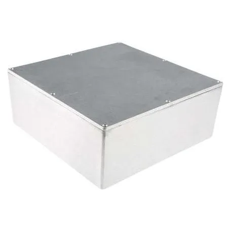 Produktbild RS PRO Gehäuse Aluminium 250x250x100mm (Gehäuse) (5173428)