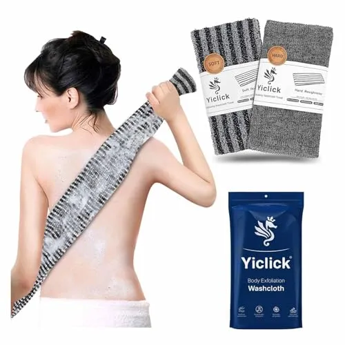 Yiclick Rückenschrubber 2er Set – Effektive Peelingbürsten für die Dusche