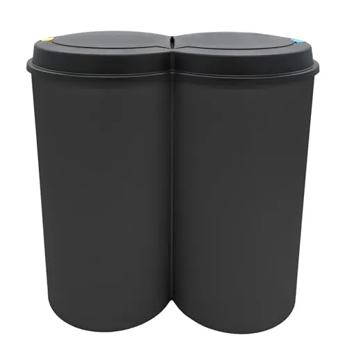 Spetebo Mülleimer 50 Liter (2x25)
