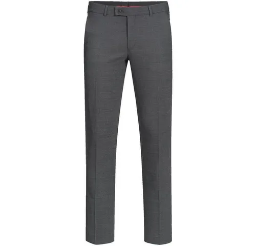 GREIFF Anzughose Herren MODERN WITH 37.5® Schwarz PINPOINT - Moderne Herren-Anzughose in Regular Fit mit innovativer 37.5® Technologie für optimalen Tragekomfort. Ideal für Büro und Events, bequem und pflegeleicht, aus hochwertigem Polyester-Schurwollmix.