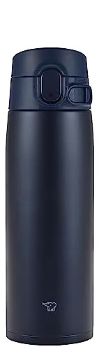 Produktbild Zojirushi SM-VA60-AD Wasserflasche, One-Touch-Edelstahlbecher, nahtlos, 600.3 ml, Marineblau