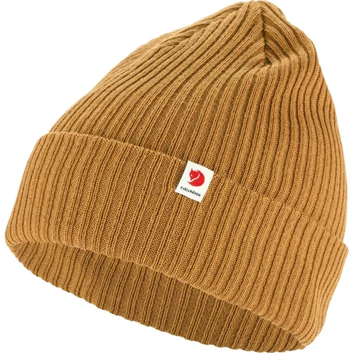 Fjällräven Rib Hat acorn (166) OneSize - Mützen & Stirnbänder für Skitourengeher, aus recyceltem Polyester, feuchtigkeitsableitend und ideal für Freizeit und Alltag bei kühlen Temperaturen.