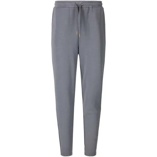 Athlecia Jacey V2 Damen Sweatpants in Grau, Größe 40 - Die Jacey V2 Sweatpants von Athlecia bieten höchsten Komfort für entspannte Stunden. Hergestellt aus weichem Material und mit elastischem Bund, ermöglichen sie optimale Bewegungsfreiheit und eine bequeme Passform.