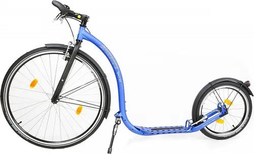 KICKBIKE SPORT G4 Blue Tretroller - Cityroller & Kickboards – Ideal für Fitness und Hundesport, mit einstellbarem Lenker und optimaler Ergonomie für verschiedene Untergründe.