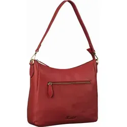 Benthill Handtasche Damen Echt Leder Umhängetasche - Handtaschen aus echtem Rindsleder im Vintage-Stil, mit 3 Reißverschlussfächern und praktischen Innenfächern für optimale Organisation.