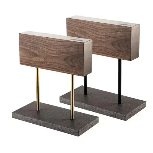 Style de Vie Premium Messerblock Magnetisch Walnuss