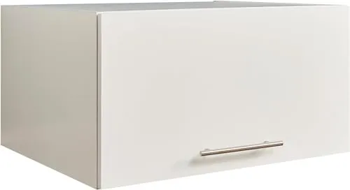 möbelando Schrankaufsatz LAUNDREEZY in Weiß, 67,5x38x67,5cm