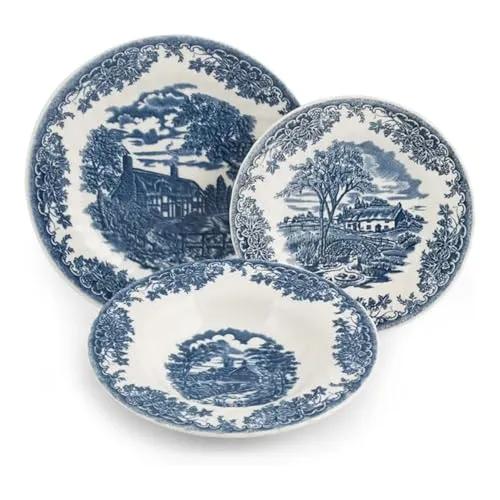 CHURCHILL Tischdekoration 18 Pezzi Etw Decoro Brookblue von Churchill