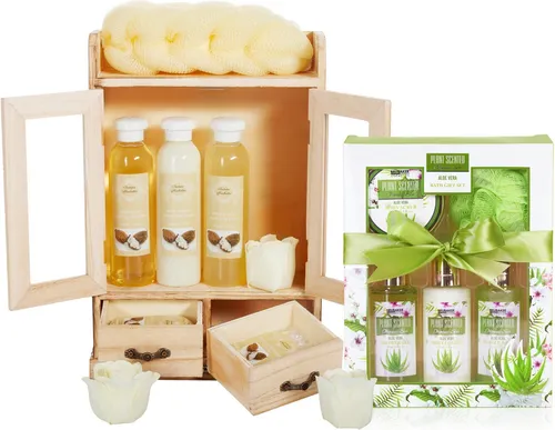 BRUBAKER Cosmetics 2 in 1 Pflegeset Sheabutter & Aloe Vera