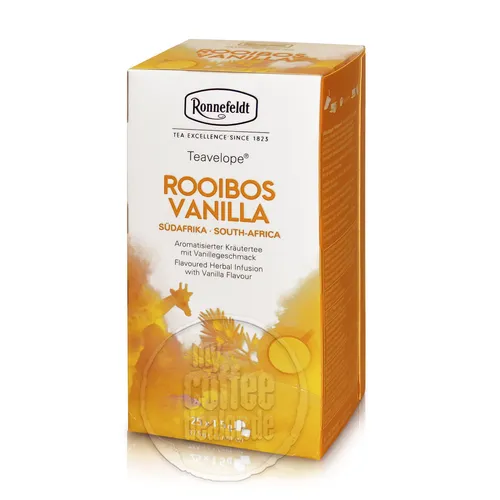 Ronnefeldt Teavelope Rooibos Vanilla 25 Beutel von Ronnefeldt