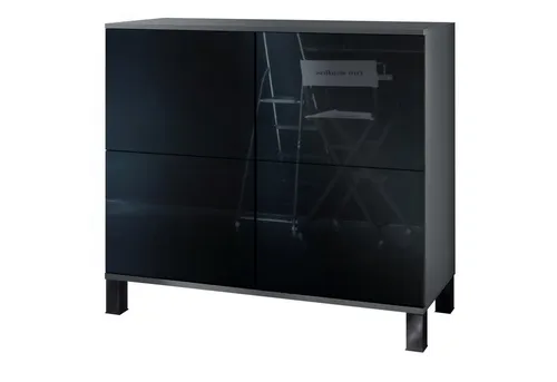 Kommoden Schwarz von Vladon