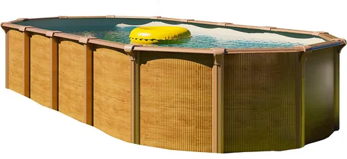KWAD Ovalpool Green Line Evolution 10-tlg Komplett-Set, 6,1x3,7x1,32 - Gestalten Sie Ihre persönliche Wellnessoase mit dem Green Line Evolution Stahlwandpool-Set. Genießen Sie erfrischenden Badespaß und eine hochwertige Ausstattung für maximalen Komfort und Langlebigkeit.
