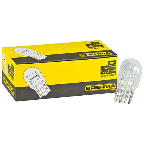 10x BREHMA W21/5W 12V 21/5W T20 Tagfahrlicht Standlicht Rücklicht Stopplicht