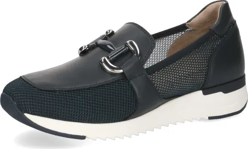 CAPRICE Slipper 9-24536-42 880 G-Weite - Damen Slipper & Mokassins mit Plateauabsatz, aus hochwertigem Leder und Textil, für optimalen Tragekomfort und Luftzirkulation dank CAP Airmot. Ideal für stilvolle Bequemlichkeit!