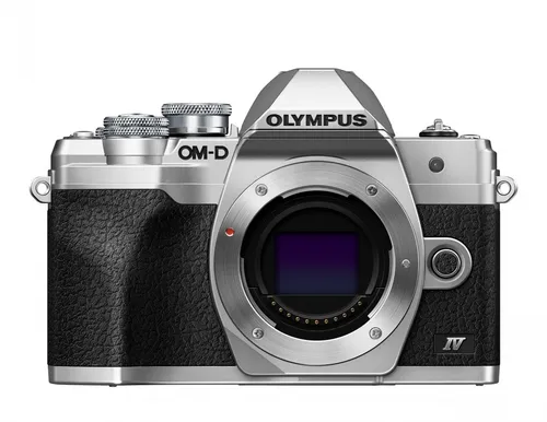 Olympus OM-D E-M10 Mark IV - Ultrakompakte 20 MP Micro-Four-Thirds-Systemkamera mit 5-Achsen-Bildstabilisation und Selfie-LCD für kreative Aufnahmen