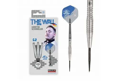 BULL'S Dartpfeil Martin Schindler Generation 2 Steeldart 23g - Darts, Professionelle Steeldarts für präzises Spielen, ideal für ambitionierte Spieler und Turnierteilnehmer.