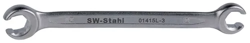 SW-Stahl Bremsleitungsschlüssel 12 x 13 mm offener Ringschlüssel Schlüssel Kfz