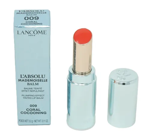 Lancôme L'Absolu Mademoiselle Cooling Balm 3,20 ml - Coral Cocooning - Lippenpflege mit intensivem Feuchtigkeitseffekt, kühlender Textur und Macadamiaöl für volle, voluminöse Lippen in eleganter Verpackung.