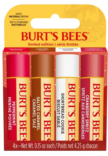 Burt's Bees Lip Balm Edition Festive 4er Pack von Burt's Bees