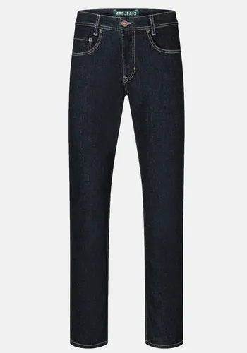 MAC Herren Straight Leg Jeanshose Arne - Authentik Dark Blue H750, 40W/30L - Moderne 5-Pocket Jeans in Straight Leg Passform, ideal für lässige Outfits und höchsten Tragekomfort.