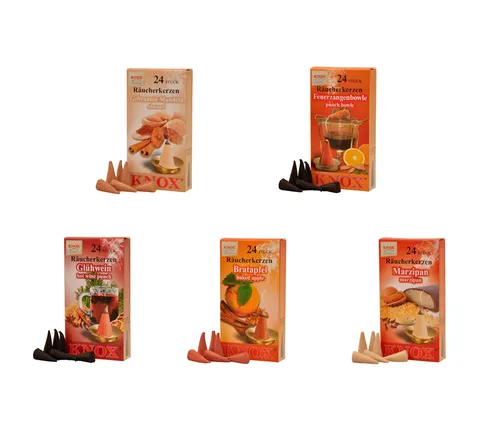 KNOX Räucherkerzen Weihnachten 5er Set 2