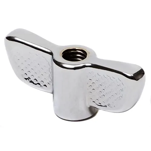 Fame Flügelmutter 8mm, Hochwertiges Ersatzteil für Drums, Perfekte Passform, Langlebig und Robust, Ideal für Musiker