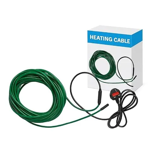 Weedness Gewächshaus-Heiz-Kabel 60 Watt 10 Meter