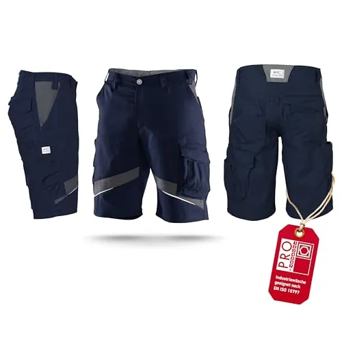 KÜBLER Workwear ACTIVIQ Shorts | Robuste Arbeitsshorts für Herren - Activewear-Shorts für Herren, strapazierfähig und ergonomisch, ideal für den täglichen Einsatz im Handwerk mit vielen praktischen Taschen.